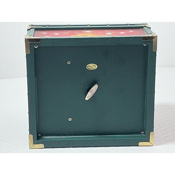 Animated Christmas Music Chest/Box We Wish you a Merry Christmas Figgy Pudding - Picture 8 of 11